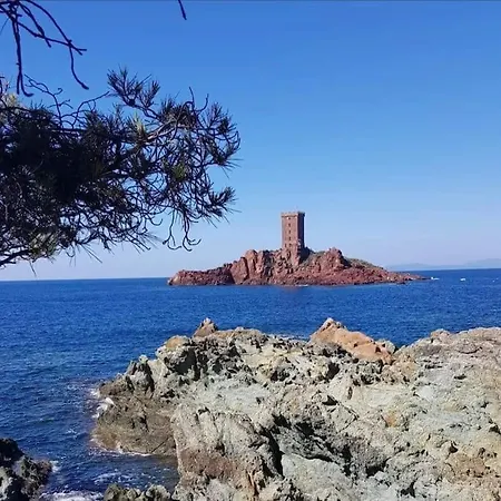 Confort Avec Piscine Вилла Сен-Рафаэль